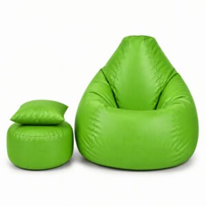XXL Pear Shape Bean Bag, COMBO Set-Green